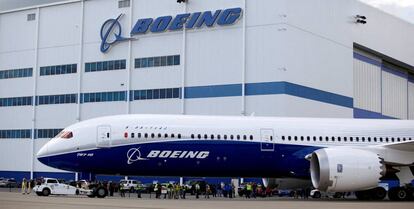 Un 787-10 en la planta de North Charleston (Carolina del Sur, EE UU).