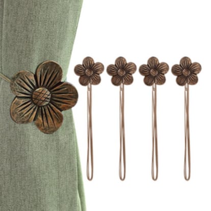Con diseño de flor