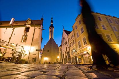 El Ayuntamiento de la ciudad de Tallin (Estonia).