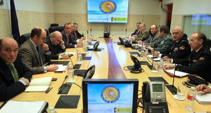 The meeting of counter-terrorism leaders on Wednesday.