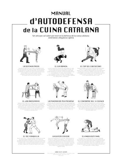El Manual d'Autodefensa de la Cuina Catalana impulsat per Jordi Vilà.
