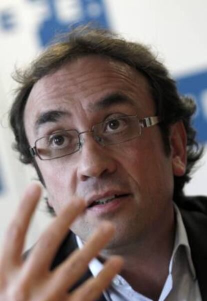 El secretario de organización de CDC, Josep Rull. EFE/Archivo