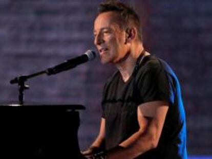 Actuación de Bruce Springsteen en los Tony Awards.