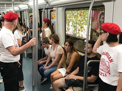 Guardian Angels, al Metro de Barcelona.