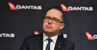 El director ejecutivo de Qantas, Alan Joyce.