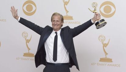 Jeff Daniels, mejor actor de drama por 'The newsroom'.