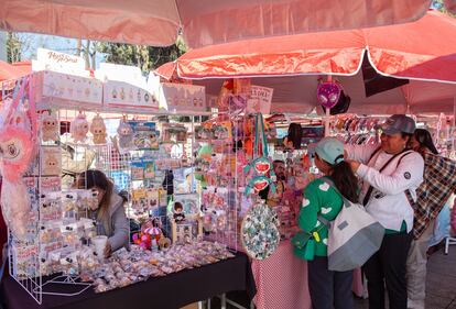 Un tianguis de juguetes en Ciudad de México, el 28 de diciembre.