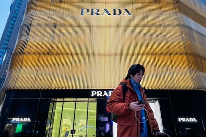 Tienda de Prada en Chongquing (China), el 14 de enero pasado.