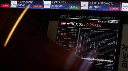 El principal indicador del mercado español de renta variable, el Ibex 35