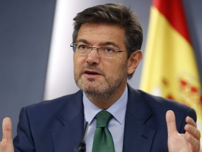 El ministro de Fomento en funciones, Rafael Catal&aacute;