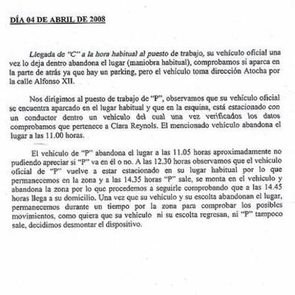 Parte del 4 de abril de 2008.