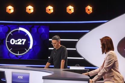 José Antonio Montalbán, en un momento del programa.