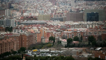 En primer plano vista de la Marina del Prat Vermell