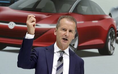 Herbert Diess, CEO de Volkswagen