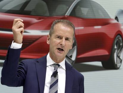 Herbert Diess, CEO de Volkswagen