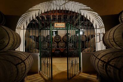 La bodega Barbadillo, en Sanlúcar de Barrameda (Cádiz).