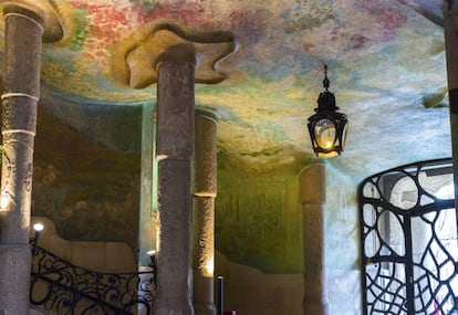 Interior de la Casa Milà, más conocida como La Pedrera.