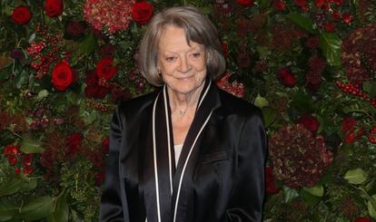 Maggie Smith, el 24 de noviembre de 2019 en Londres.