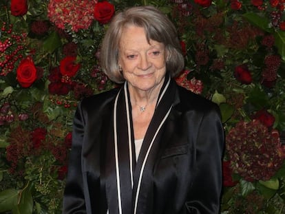 Maggie Smith, el 24 de noviembre de 2019 en Londres.