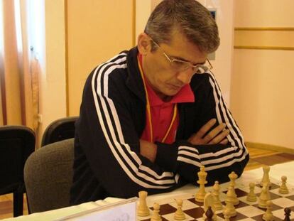 Alisher Anark&uacute;lov, en la web de los campeonatos de ajedrez de Kazajist&aacute;n. 