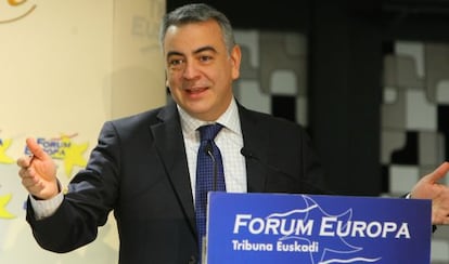 De Andrés, en un momento de su intervención en el Fórum Europa.