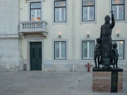 La estatua erigida en Lisboa (Portugal) al padre Ant&oacute;nio Vieira.
