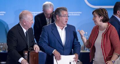 Juan Ignacio Zoido, en un acto de partido, el pasado octubre.