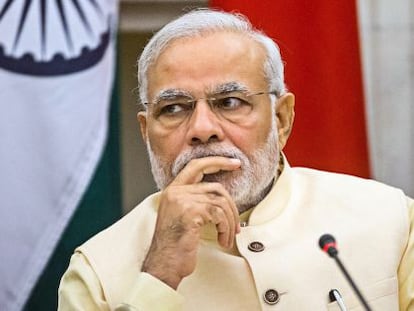 Narendra Modi, presidente de India.