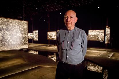 Sebastião Salgado en la presentación de su proyecto Amazonia