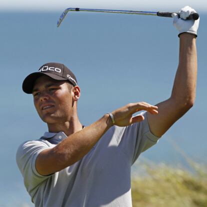 Martin Kaymer, durante el recorrido final