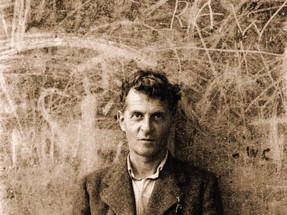 Retrato de Ludwig Wittgenstein tomado por su estudiante Ben Richards, en 1947.