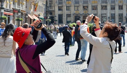 Turistas chinas