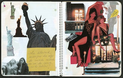 Collage del libro 'Visin de Nueva York'. CARMEN MART?N GAITE (EDITORIAL SIRUELA)