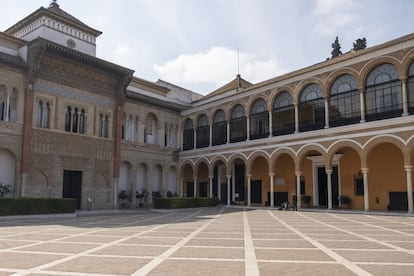 Alcázar de Sevilla, cerrado desde hoy al público.