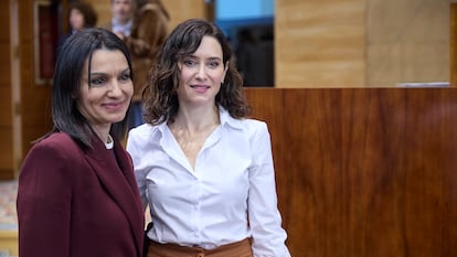 Isabel Díaz Ayuso y Mercedes Zarzalejo