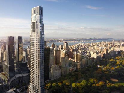 El rascacielos conocido como 220 Central Park South.