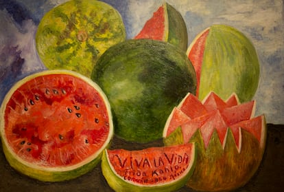 Viva la vida (1954) de Frida Kahlo.