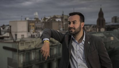 El nuevo presidente de la ACM, Lluís Soler, en la sede de la asociación.