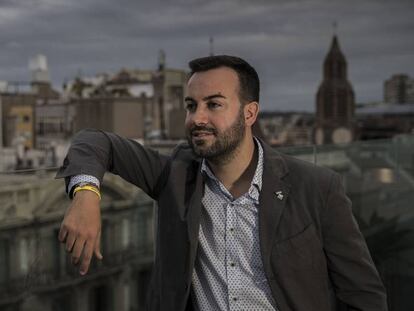 El nuevo presidente de la ACM, Lluís Soler, en la sede de la asociación.