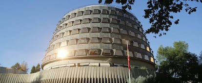 Sede del Tribunal Constitucional, en Madrid.