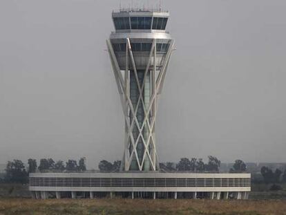 Torre de control en El Prat