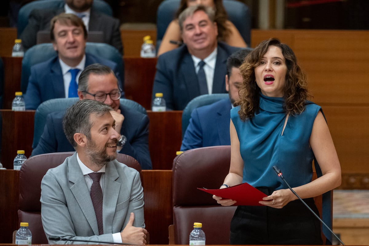 Ayuso defiende a Milei en plena polémica con Sánchez: “Le han difamado ...