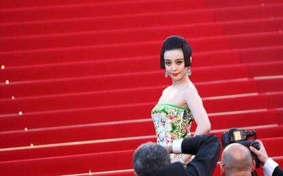 La actriz Fan Bingbing, protagonista de la serie china censurada &#039;La emperatriz de China&#039;.
