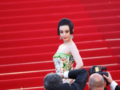 La actriz Fan Bingbing, protagonista de la serie china censurada &#039;La emperatriz de China&#039;.