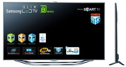 Modelo de televisor Samsung