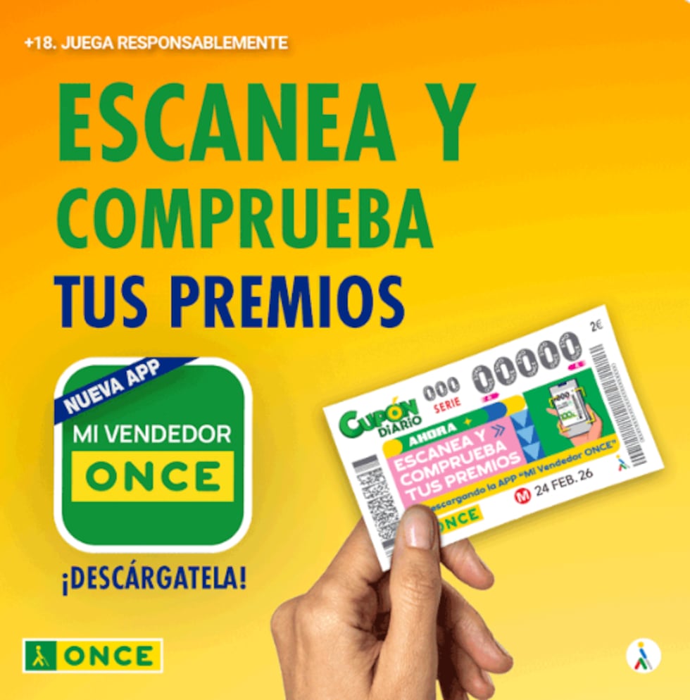 Cupón diario de la ONCE: comprobar sorteo del miércoles 29 de abril ...