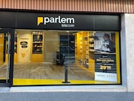 Una tienda de Parlem Telecom.