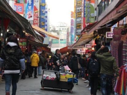 El distrito de Hongdae, donde comprar ropa vintage.
