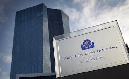 Fachada del Banco Central Europeo en Fráncfort, en una foto de archivo.