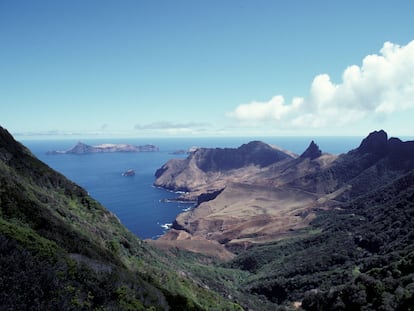 La isla Robinson Crusoe, en el archipiélago chileno de Juan Fernández.